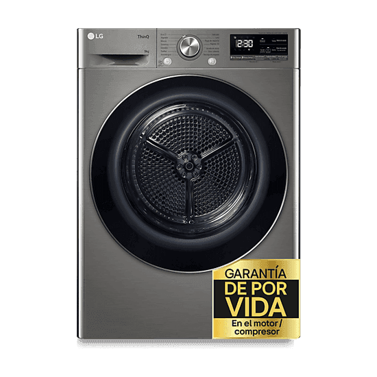 LG RH90V9PV2N Secadora con Bomba de Calor 9 kg