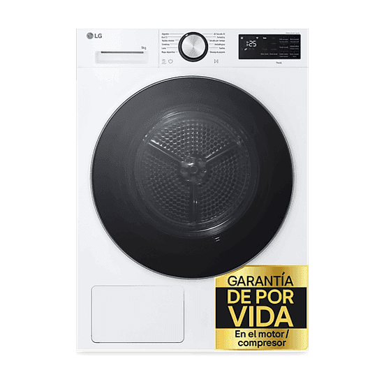 LG RHX5009TLC 9 kg Secadora bomba de calor