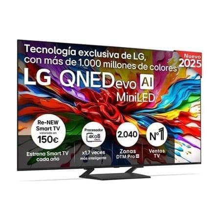 LG Smart TV QNED evo AI QNED93 75" MiniLED 4K