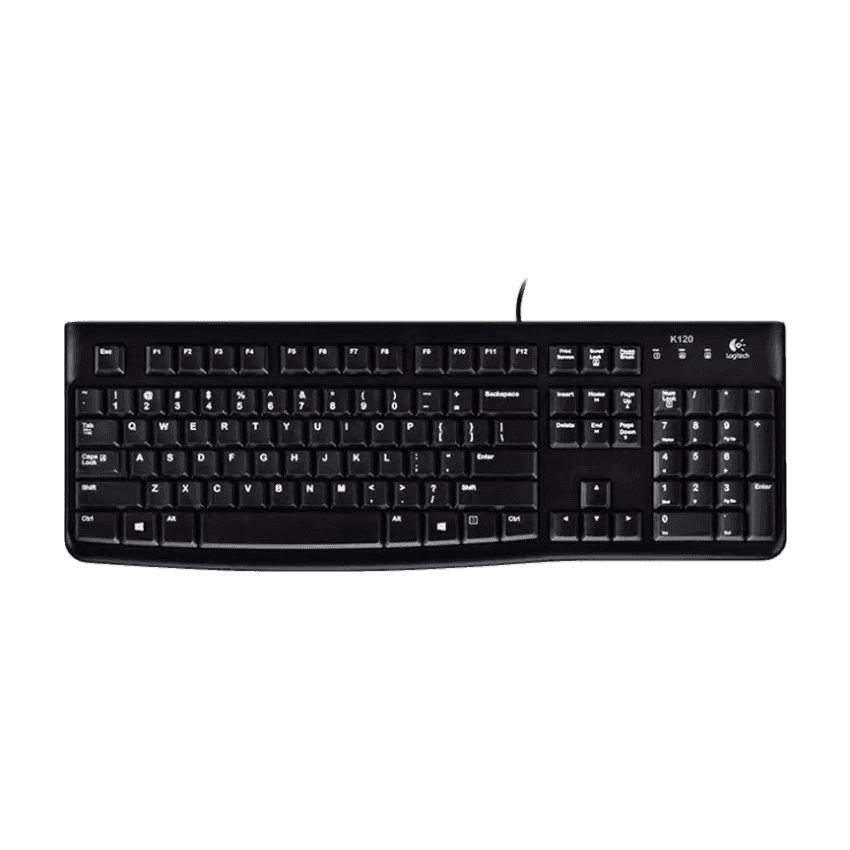 Logitech K120 Teclado de Membrana