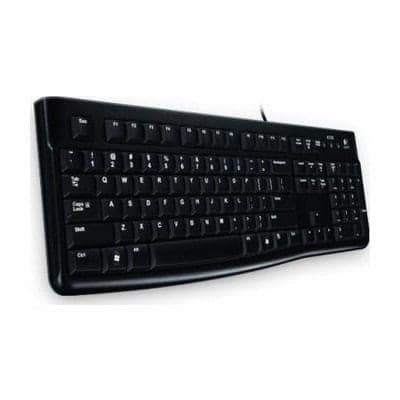 Logitech K120 Teclado USB QWERTZ Alemán