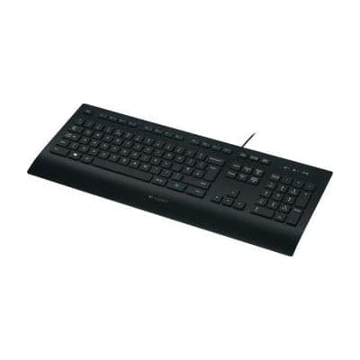 Logitech K280e Teclado USB QWERTZ Alemán