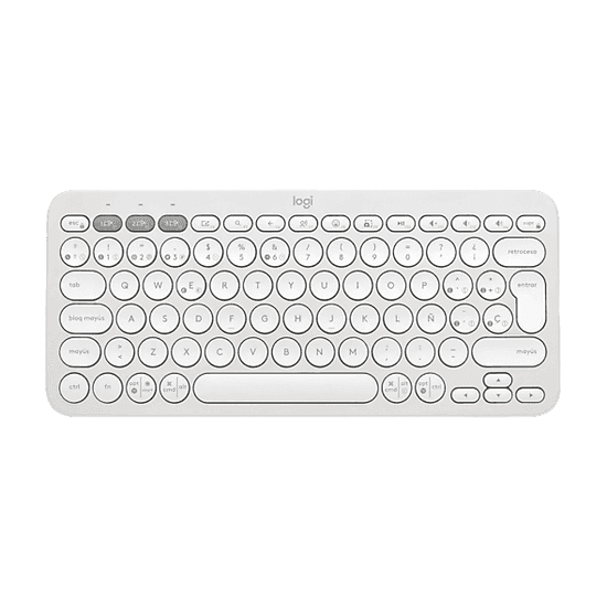 Logitech Pebble Keys 2 K380s QWERTY Español