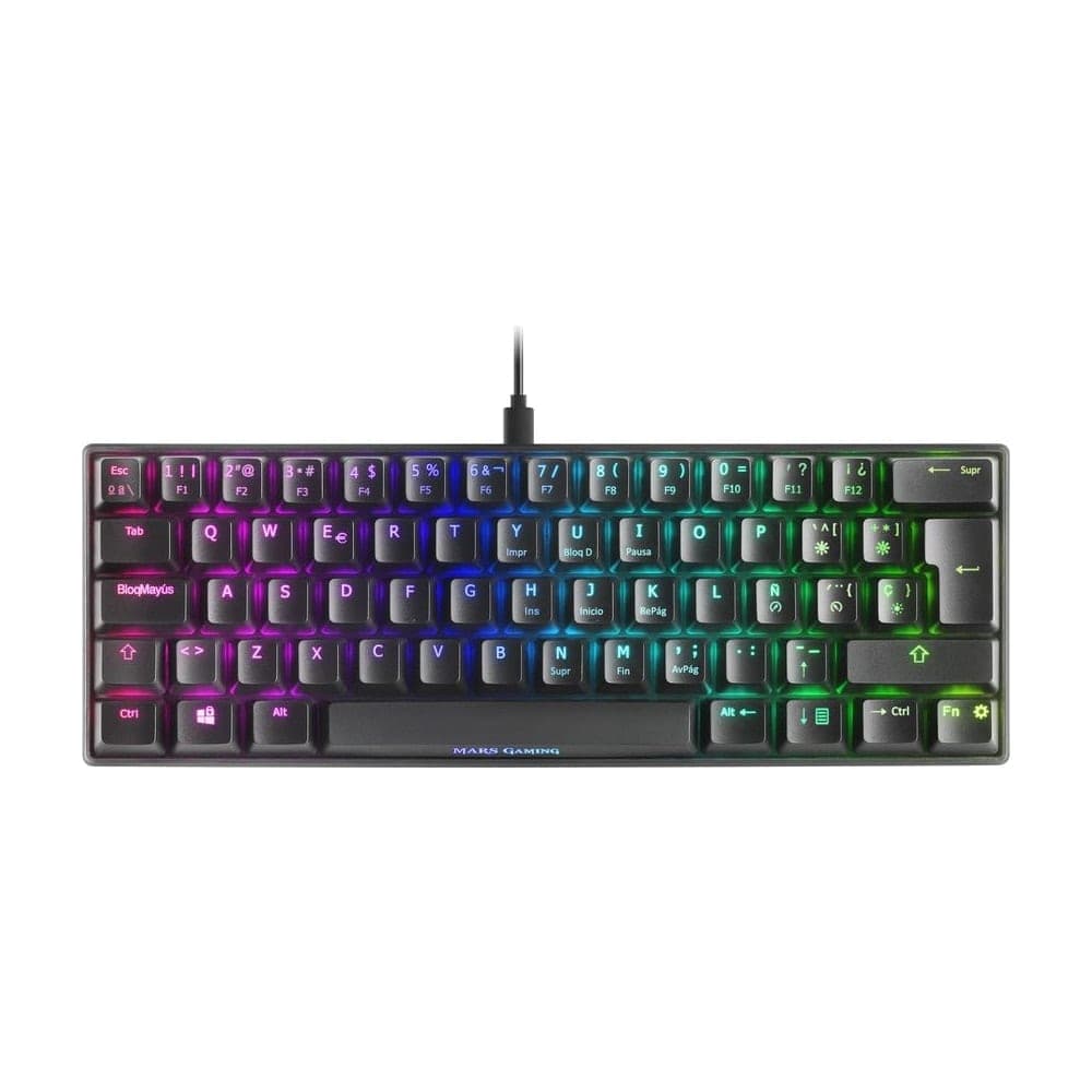 Mars Gaming MKMINIBES Teclado USB Español