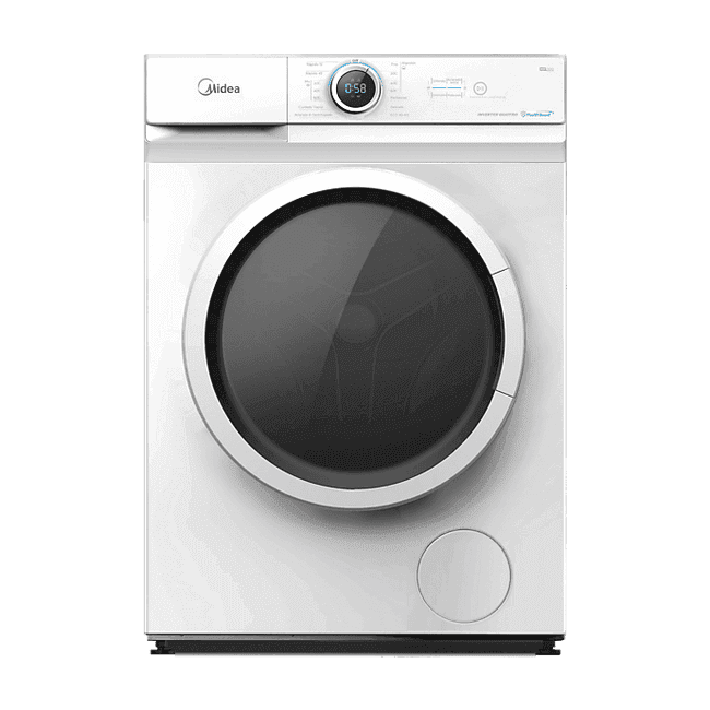 Midea MF100W80BA/W-ES Lavadora carga frontal