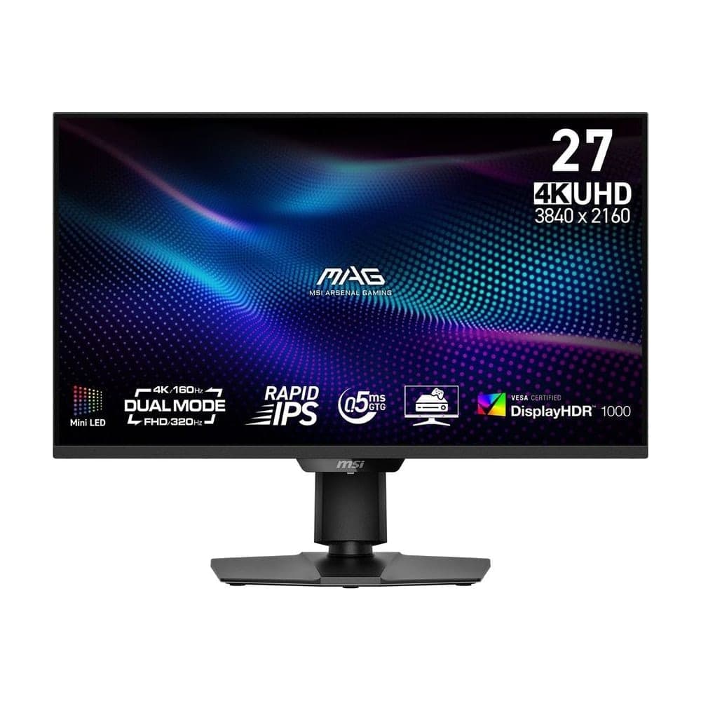 MSI MAG 274UPDF E16M 27" 4K UHD 320 Hz Monitor
