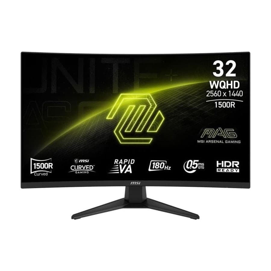 MSI MAG 321CQF E18 31.5" Monitor