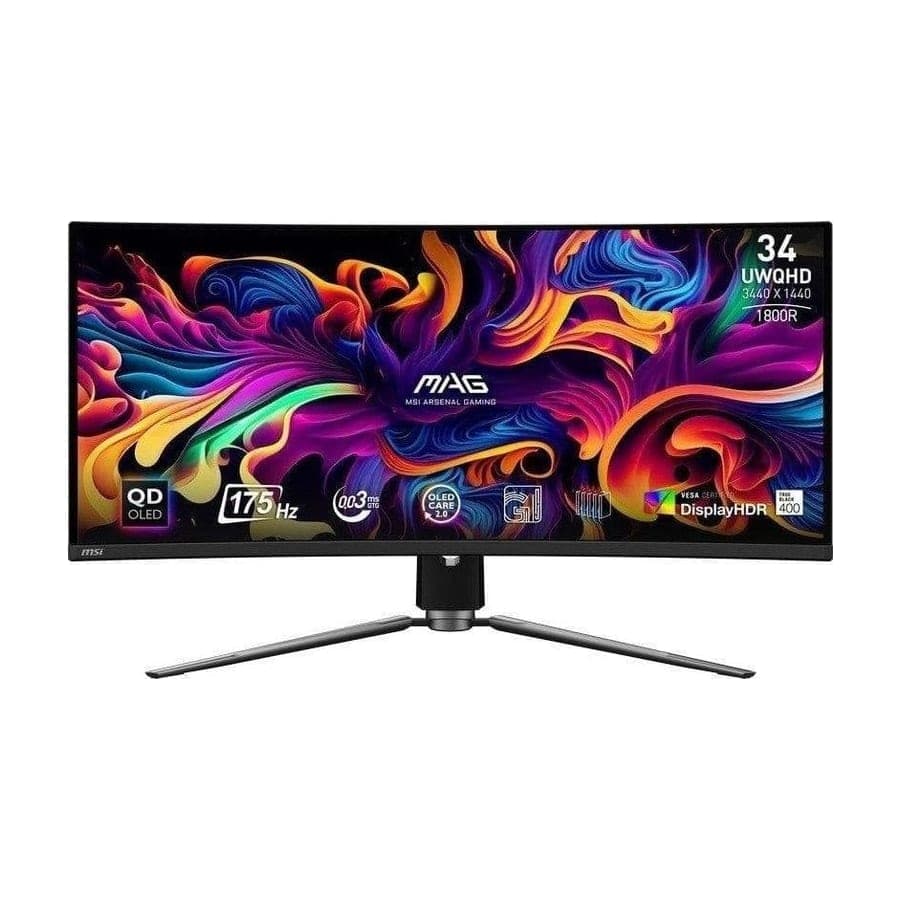 MSI MAG 341CQP 34" QD-OLED Monitor