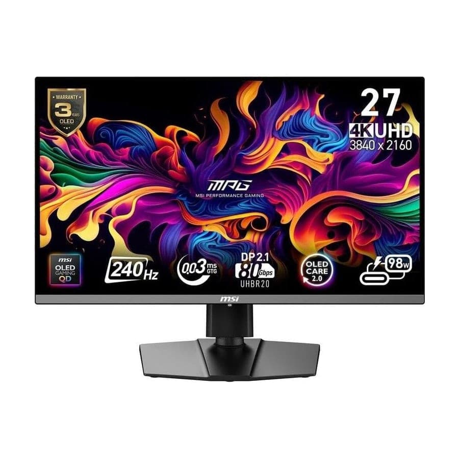 MSI MPG 272URXDE QD-OLED 26.5" Monitor