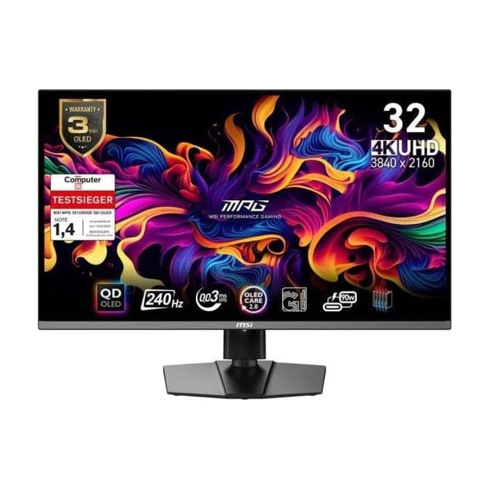 MSI MPG 321URXDE QD-OLED 31.5" Monitor