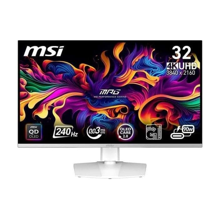 MSI MPG 321URXWDE QD-OLED 31.5" Monitor