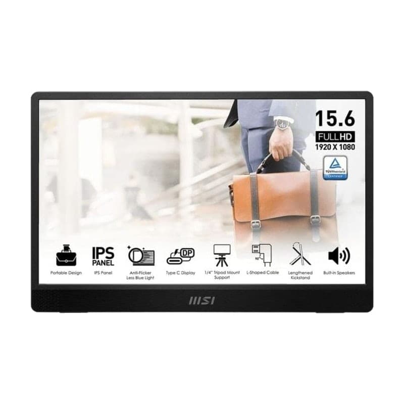 MSI PRO MP161DE 15.6" Monitor Portátil