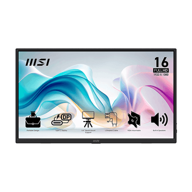 MSI PRO MP165 E6 15.6" Full HD Portable Monitor