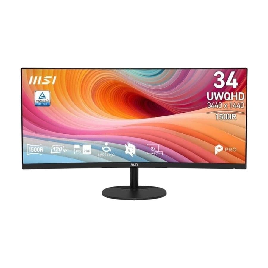 MSI PRO MP341CQ E12 34" UltraWide Monitor