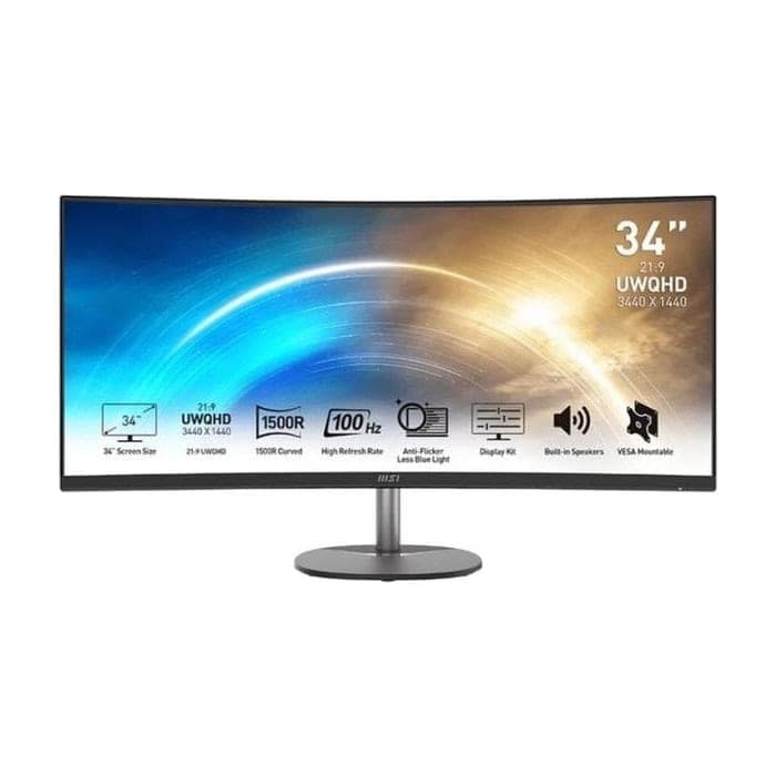 MSI PRO MP341CQDE 34"