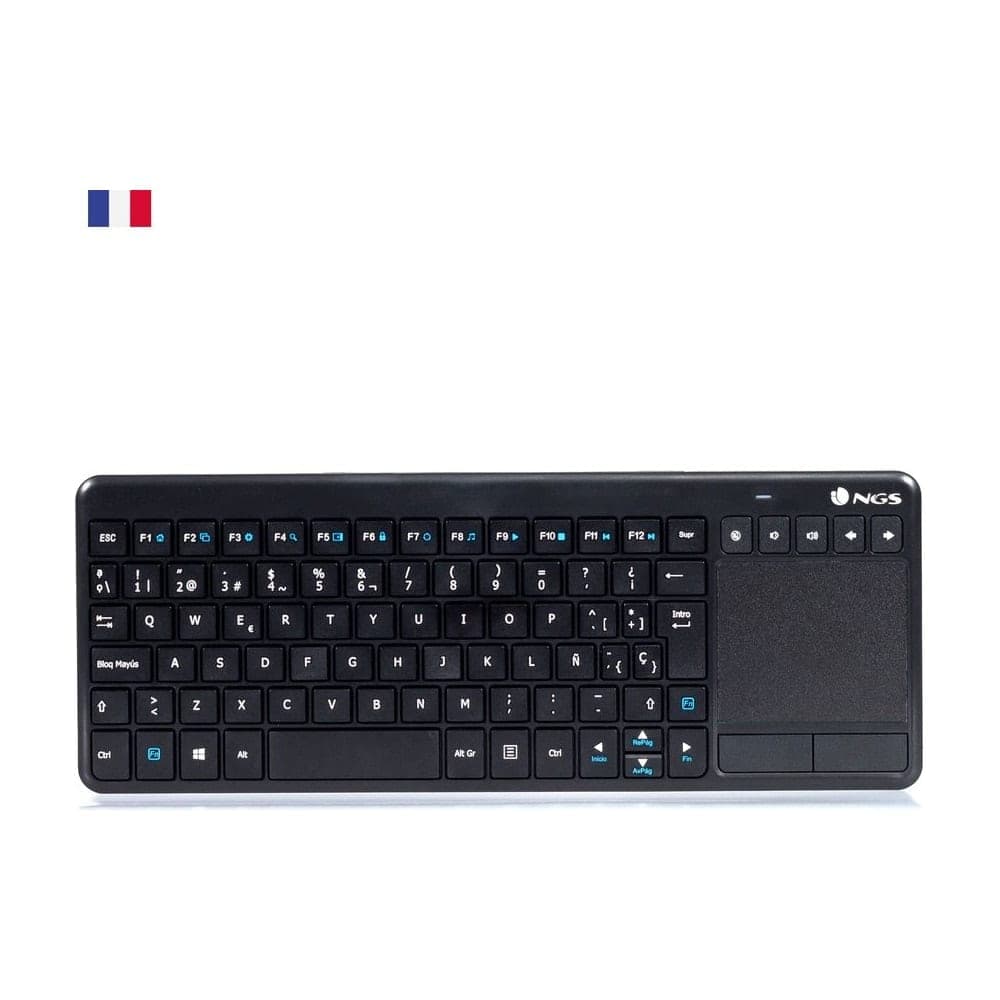 NGS TV Warrior Teclado inalámbrico RF AZERTY FR