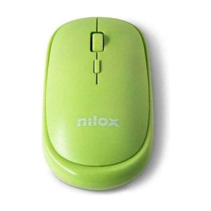 Nilox MOWICLRGR01 Ratón Inalámbrico