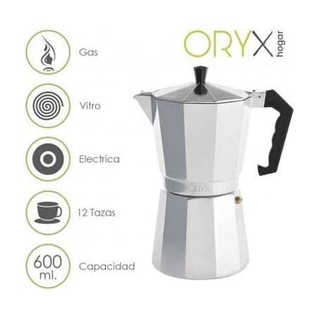 Oryx Cafetera Italiana 12 Tazas