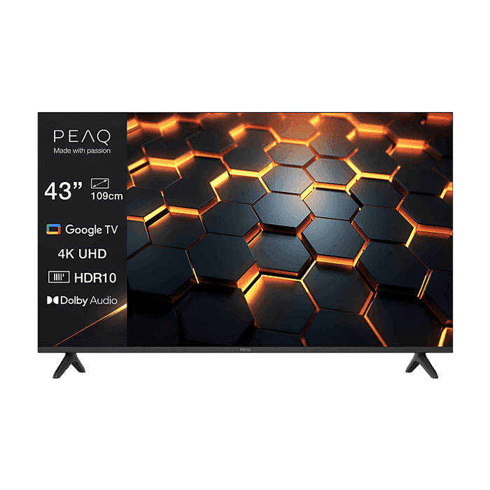 PEAQ PTV 43GU-5025T 43" UHD 4K Google TV