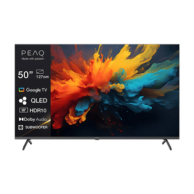 PEAQ PTV 50GQU-5026C 50" 4K QLED Smart Google TV