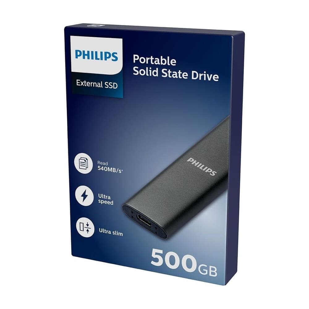 Philips FM50SS031P 500 GB USB-C External SSD