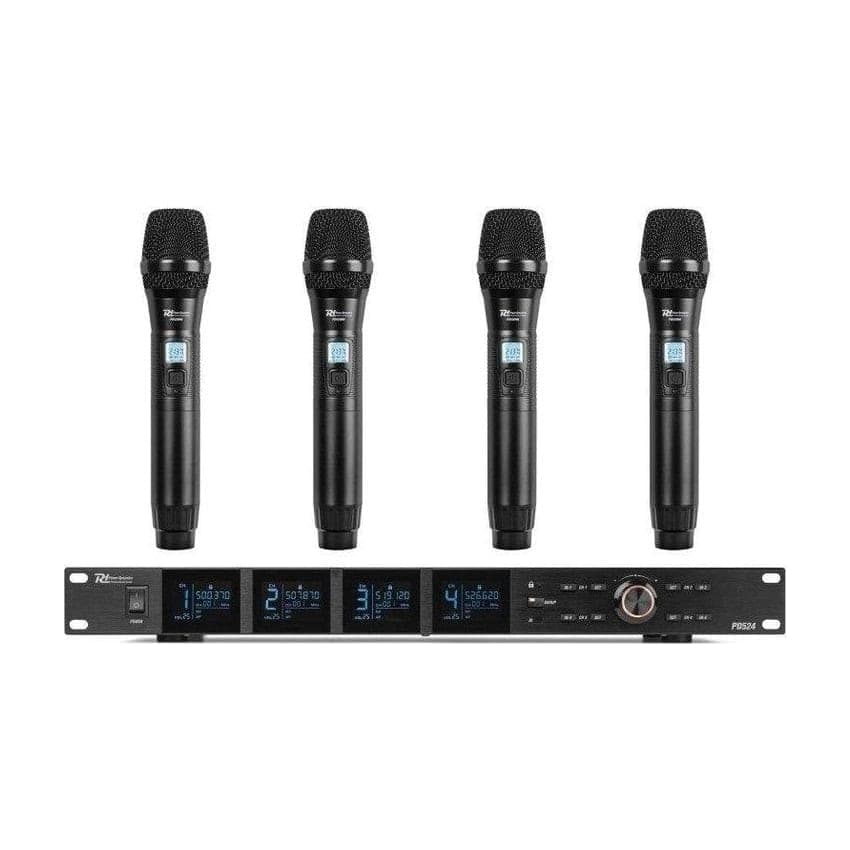 Power Dynamics PD524 Micrófono inalámbrico UHF