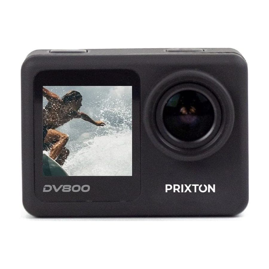 Prixton DV800 Cámara Deportiva Dual Screen 5K