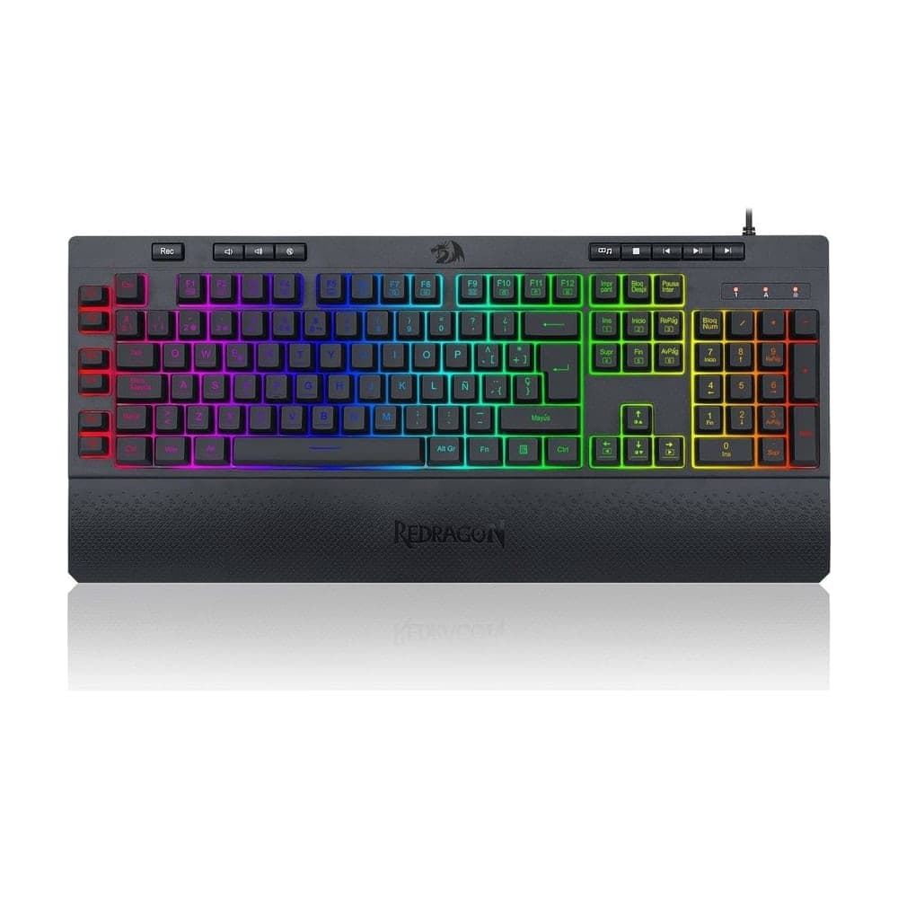 Redragon K512RGB-SPS Shiva Teclado de membrana