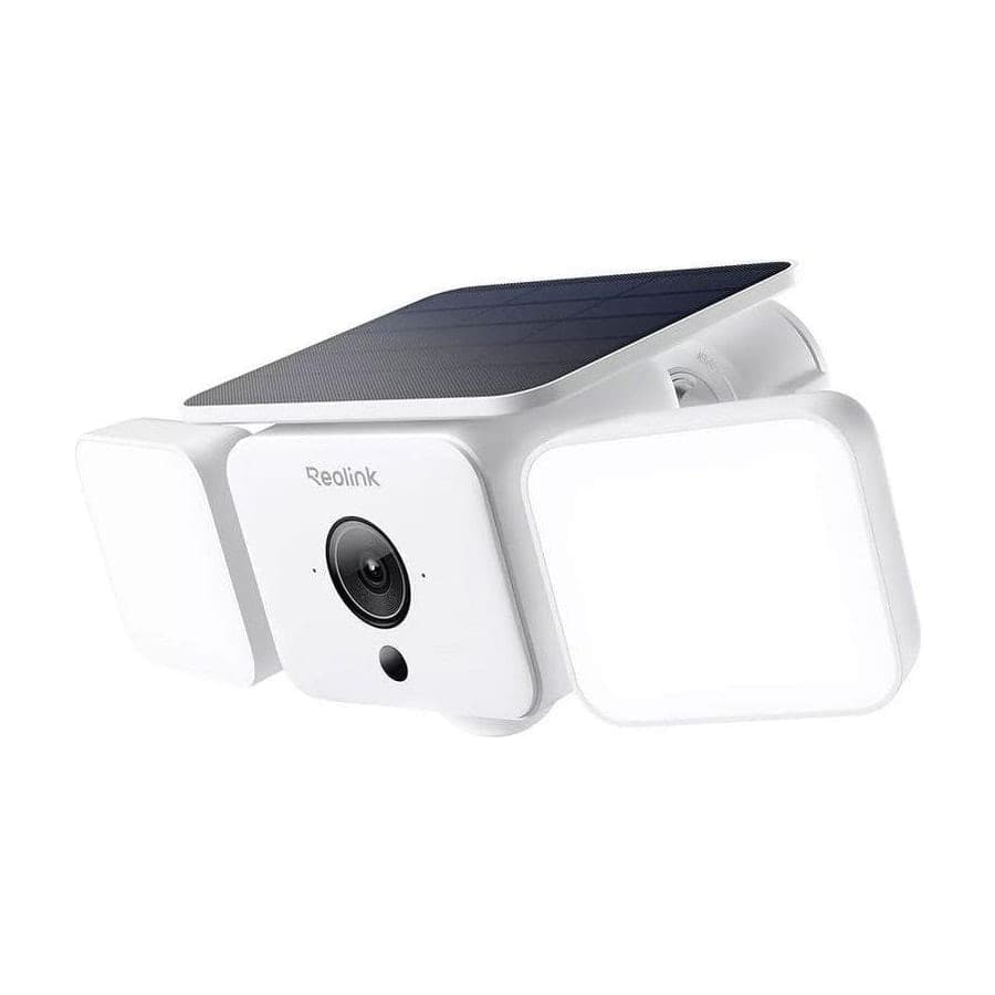 Reolink Floodlight F310B 2K con panel solar