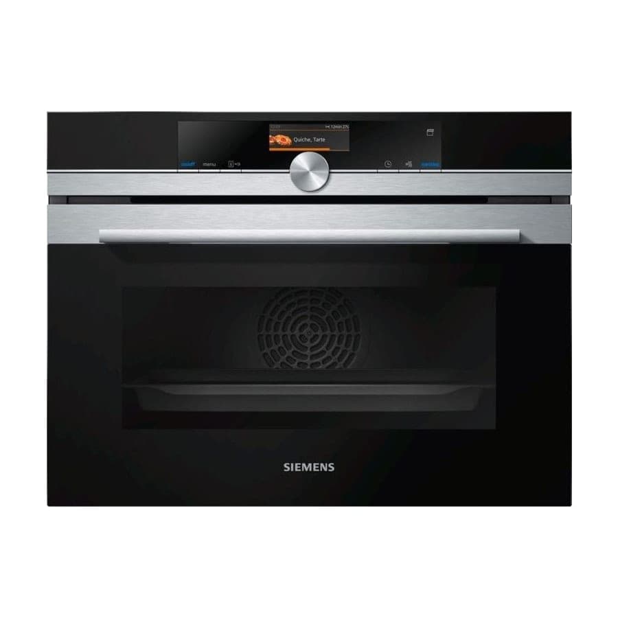 Siemens iQ700 CS636GBS2 Horno compacto con vapor