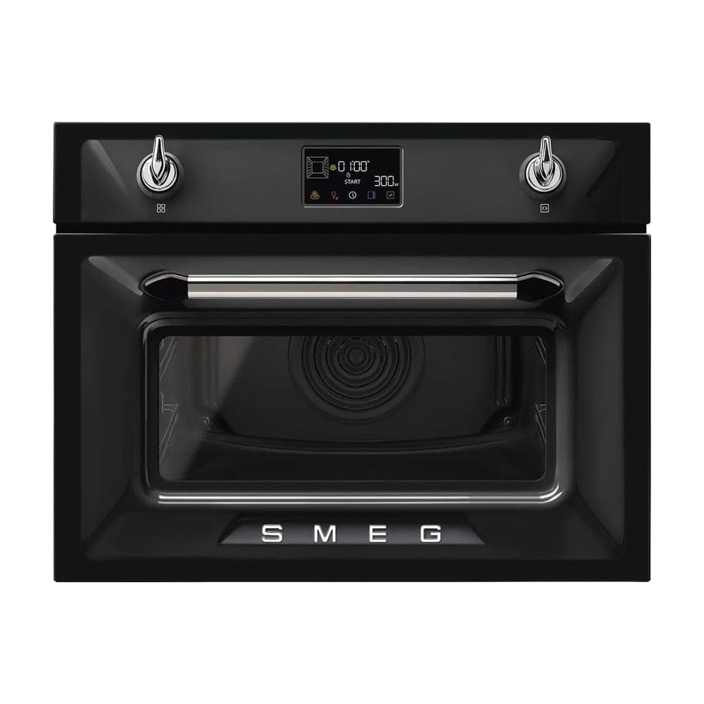Smeg Horno compacto con microondas SO4902M1N