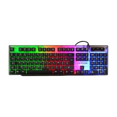 The G-Lab Keyz Neon AZERTY Francés USB