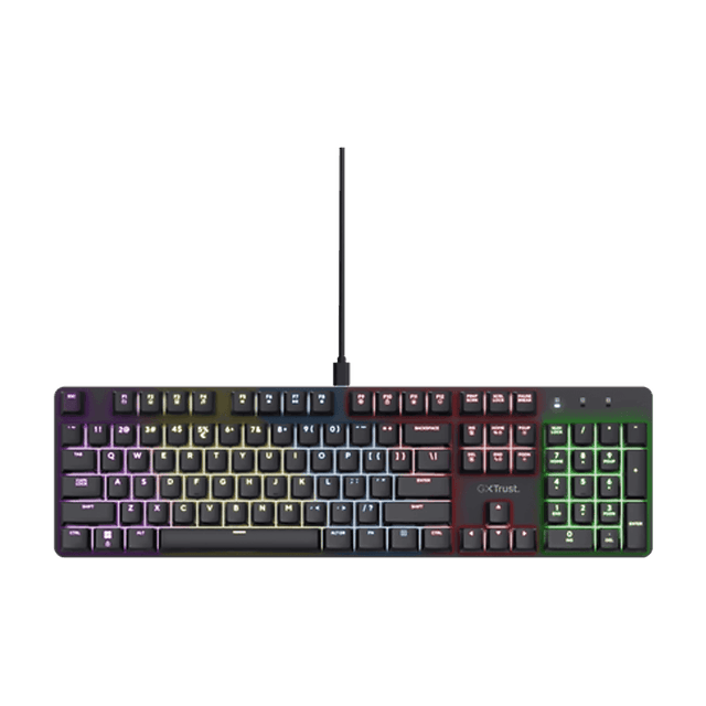 Trust GXT 871 Zora Mecánico QWERTY Español