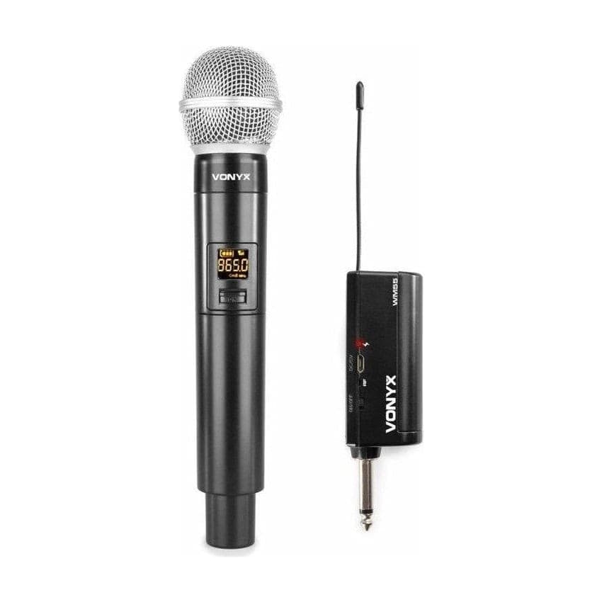 Vonyx WM55 Micrófono inalámbrico UHF