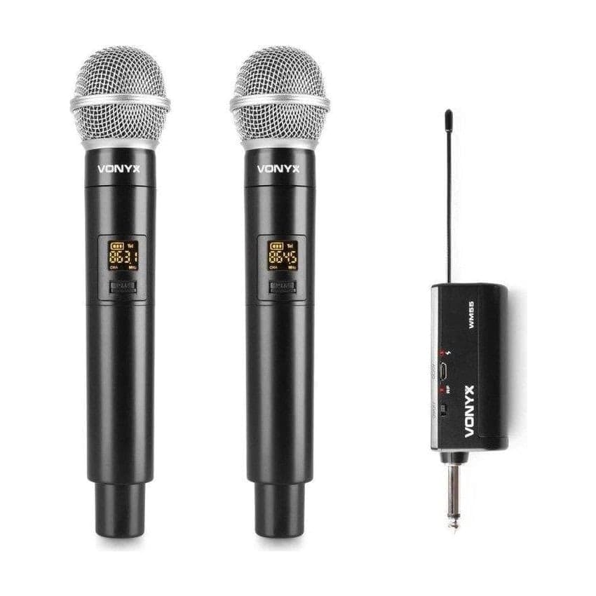 Vonyx WM552 Micrófono inalámbrico UHF