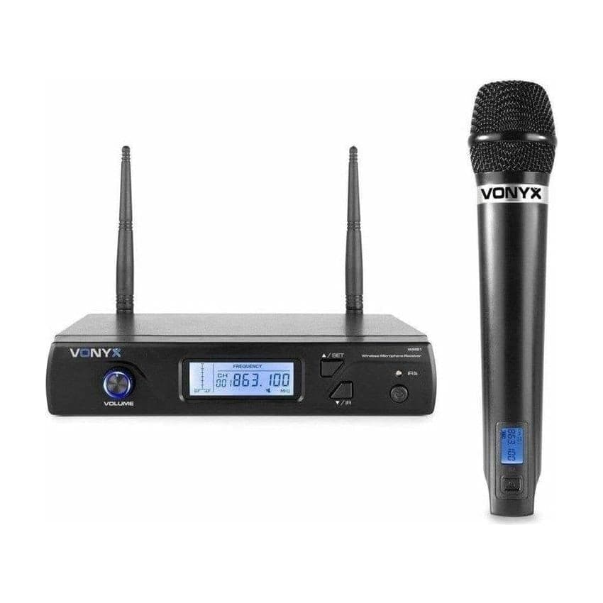 Vonyx WM61 Micrófono inalámbrico UHF