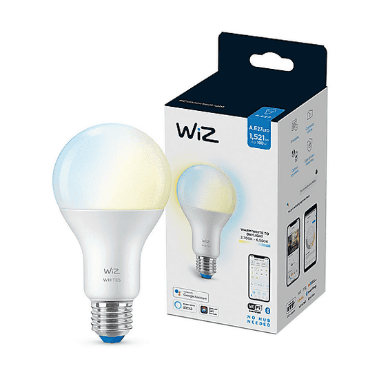 WiZ A67 E27 Bombilla inteligente White Ambiance