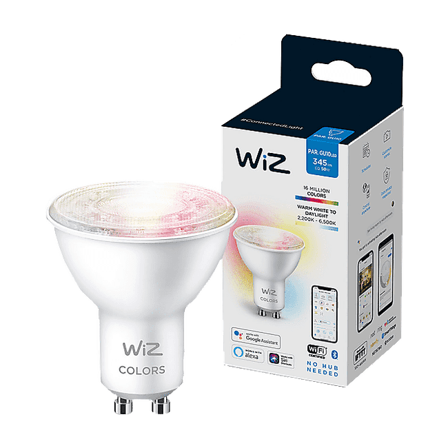 WiZ Bombilla inteligente GU10 Color