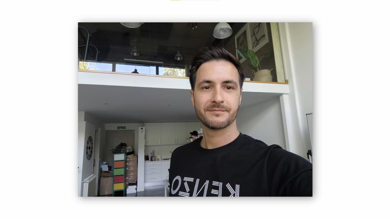 Cámara frontal del Xiaomi 13T Pro