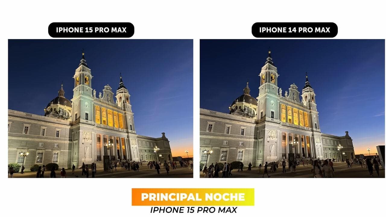 Opiniones Apple iPhone 15 Pro Max fotografía nocturna