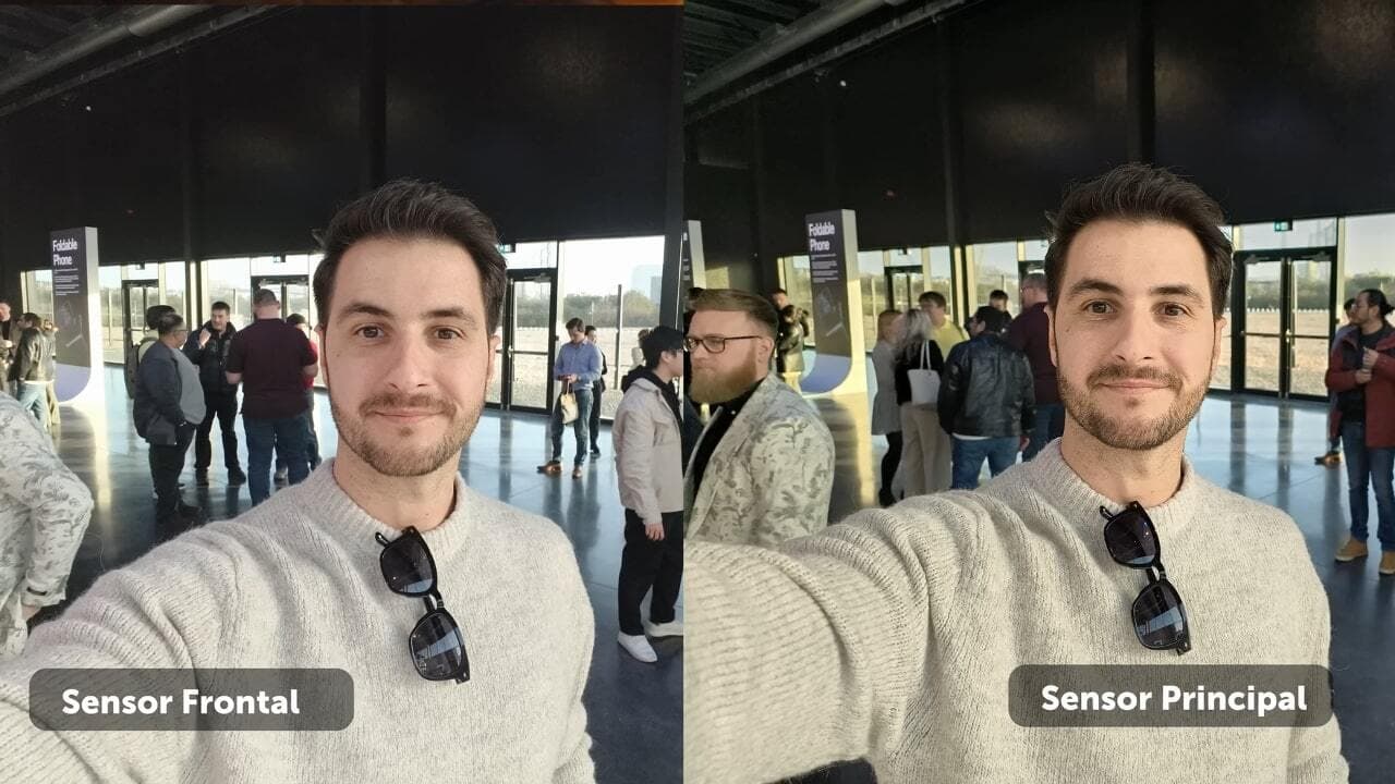 Análisis selfie Oppo Find N2 Flip