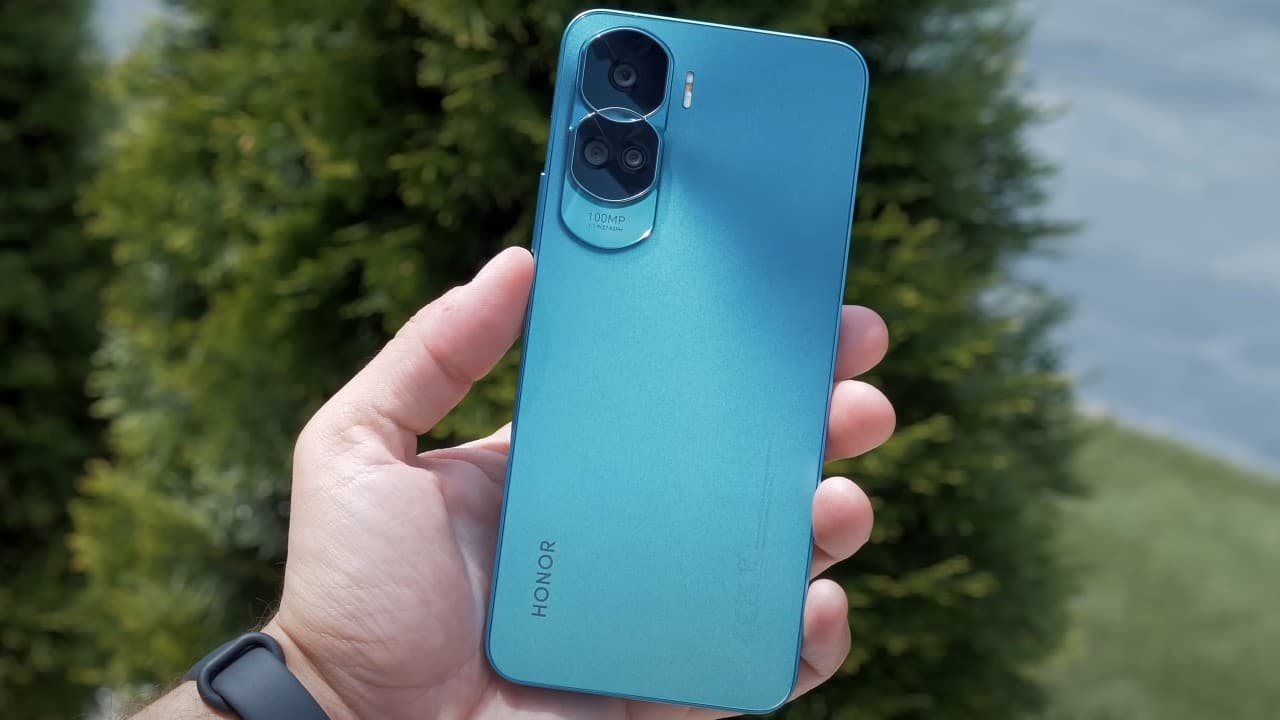 Color azul del Honor 90 Lite