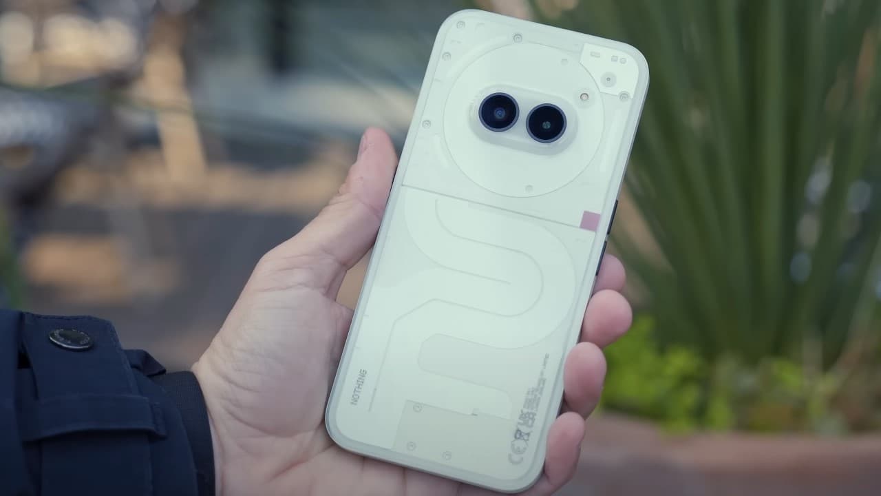 Diseño trasero del Nothing Phone (2a)