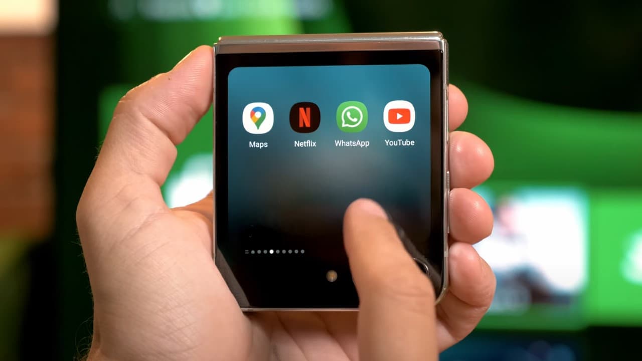Samsung Galaxy z flip5 pantalla externa
