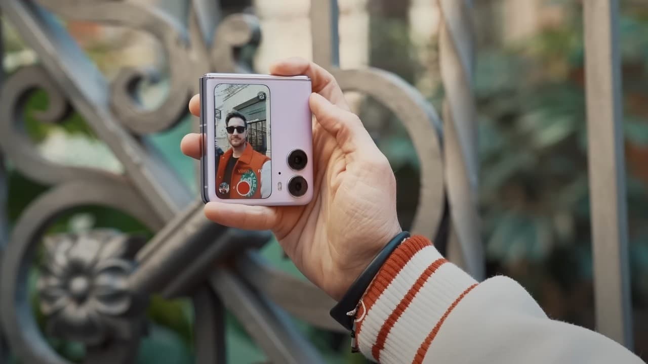 Análisis pantallas Oppo Find N2 Flip