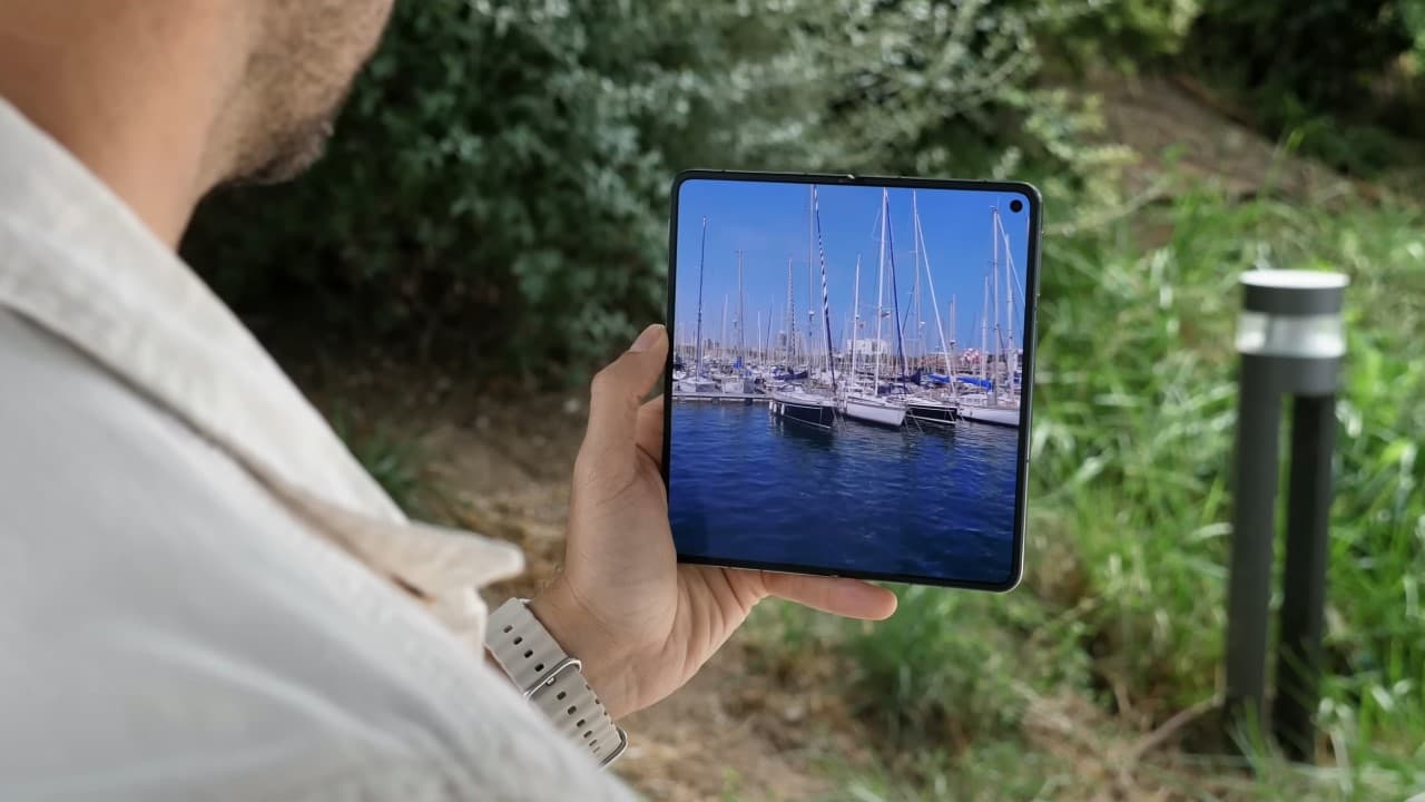 Review OnePlus Open pantalla