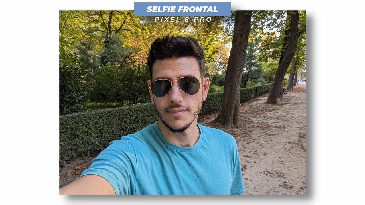 Análisis del selfie del Google Pixel 8 Pro