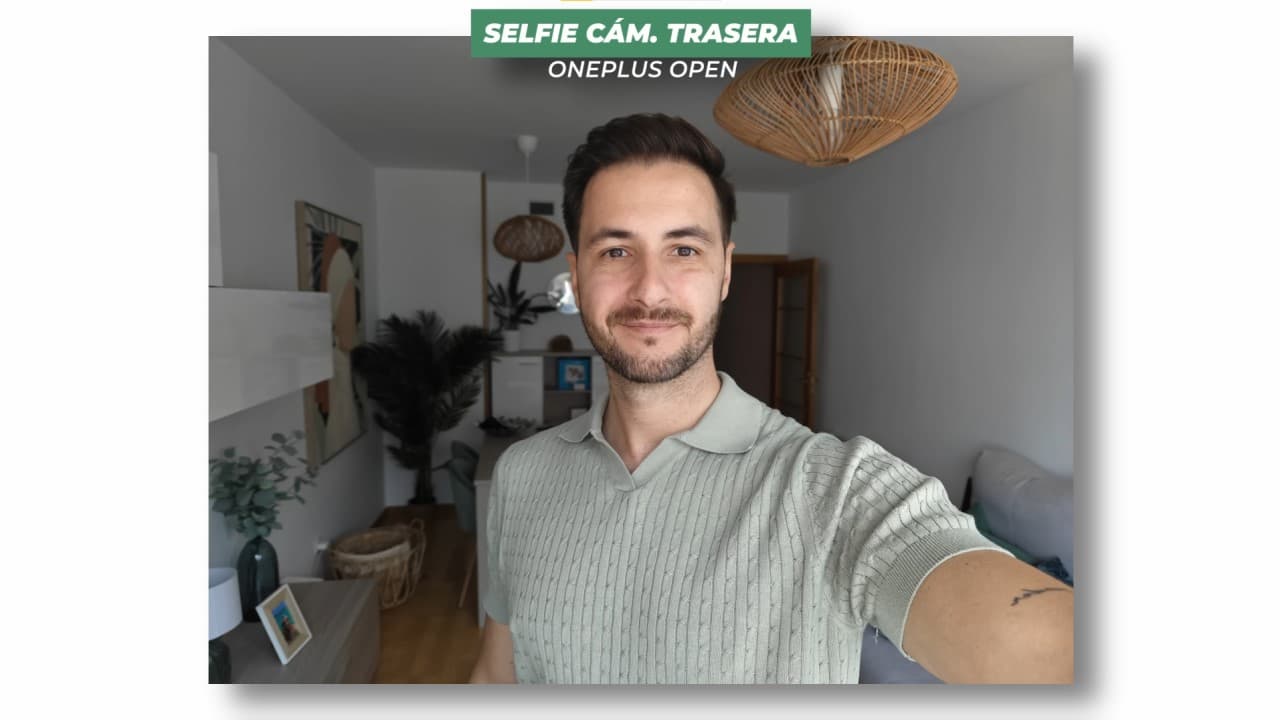 Review OnePlus Open selfie