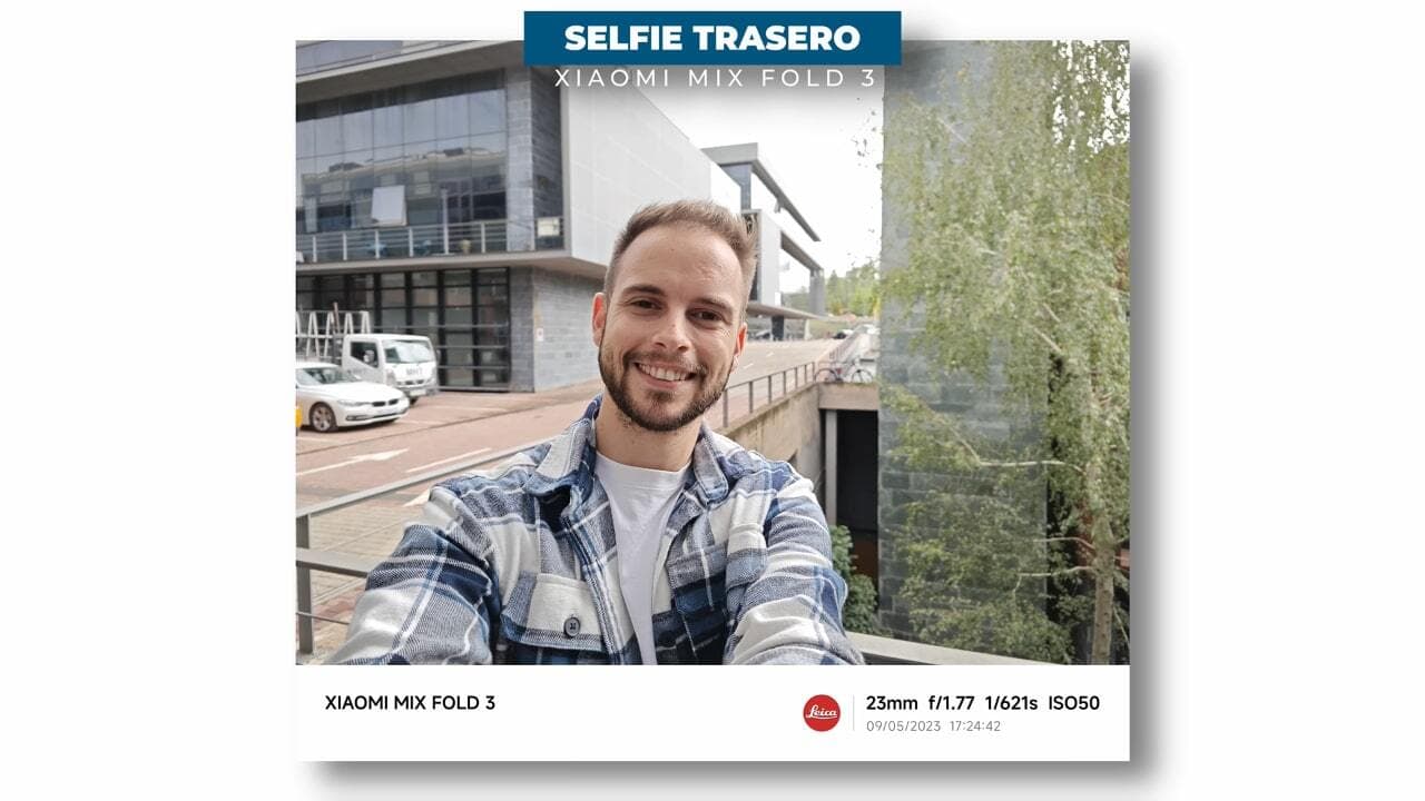 Opiniones Xiaomi MIX Fold3 selfie