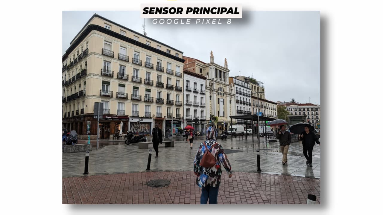 Sensor principal Google Pixel 8